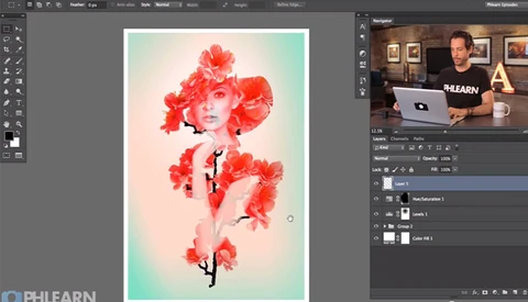Phlearn Shows You How to Create an Artistic Double Exposure in Photoshop