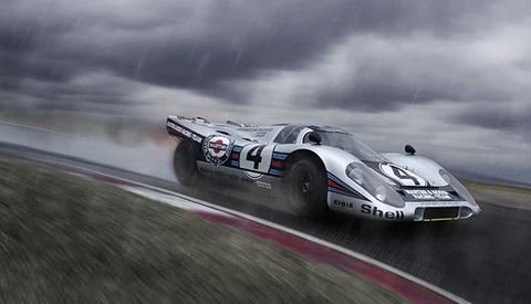 How To Make a Parked Priceless Vintage Porsche Look Like It's Racing