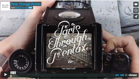 Paris Through Pentax | Behind the Scenes