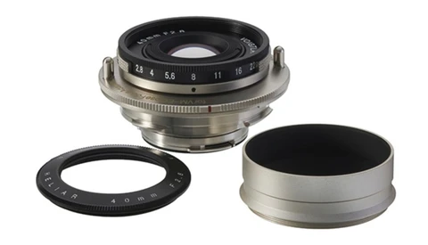 Voigtlander Releases a Quirky Little 40mm f/2.8 Heliar Pancake Lens