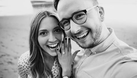Photographers Document Epic Engagement After Meeting on Instagram