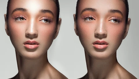 How to Recover Skin Texture from Over-Exposed Highlights