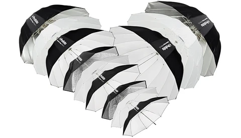 Profoto Shows Off New Medium and Small Sized Deep Umbrellas 