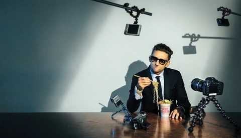 Go Behind the Scenes at Resource Mag's Cover Shoot with Casey Neistat