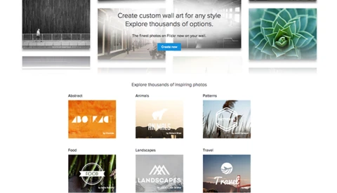 Flickr Pulls Creative Commons Images from Wall Art Service