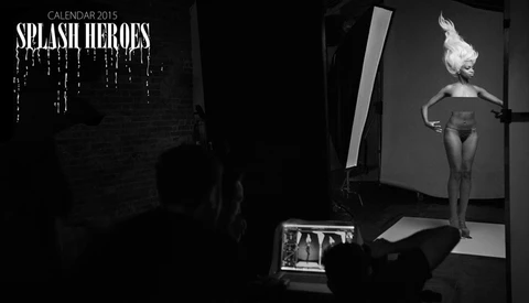 Behind the Scenes of the 2015 Milk Calendar with Arum Light (NSFW)