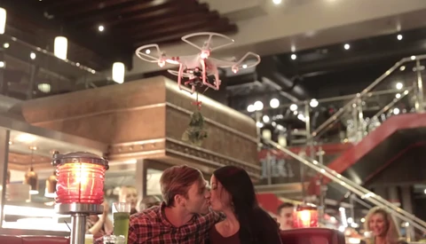 TGI Fridays Drone Injures Photographer