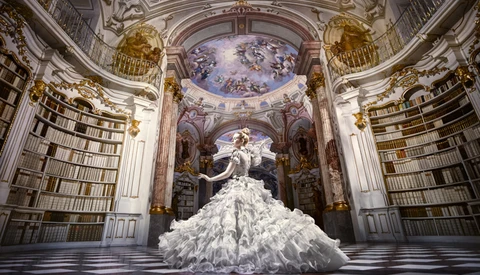 Fairytale Comes to Life in These Dazzling Photos from the World's Largest Monastic Library in Austria