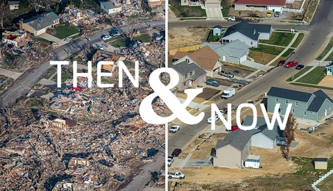 Then and Now Photo Series Showcases Tornado Devastation and a Community's Endurance