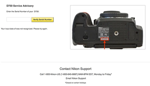 Nikon Issues Service Advisory for D750 Flare Issue