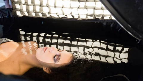 Unique Beauty - Lighting On Water