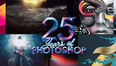 A Look Through The Years - Adobe Photoshop Turns 25
