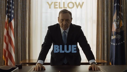 How the Colors Blue and Yellow Help 'House of Cards' Become One of the Most Beautifully Shot Series Ever