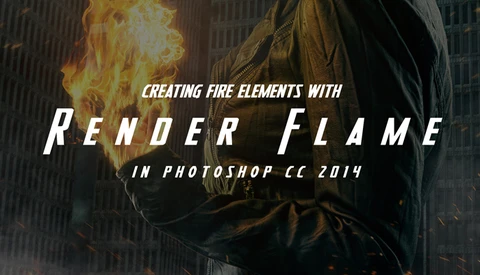 Video Tutorial: Creating Fire Elements with the Render Flame Filter in Photoshop CC 2014