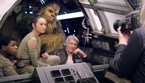 Watch Behind The Scenes As Annie Leibovitz Helps Bring 'Star Wars' Back to Life for Vanity Fair
