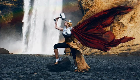 Shooting Mythical Heroes In Iceland