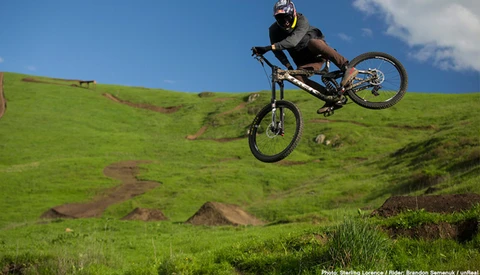 Can You Guess How This Amazing Single Shot Mountain Biking Run Was Filmed?