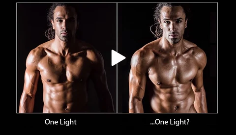 How To Create A 3 Light Setup With Only One On-Camera Flash