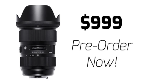 Sigma Amazes with Pricing for World's First Full-Frame f/2 Zoom Lens: $999