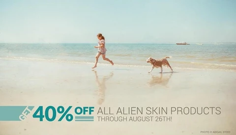 Alien Skin Products Are 40% Off Through August 26th