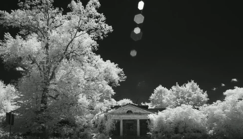 Infrared Footage Filmed With The RED Dragon Monochrome And A Drone