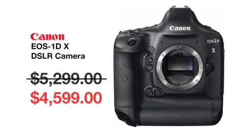 New Canon Flagship Camera to be Annouced as the EOS-1D X Price Drops