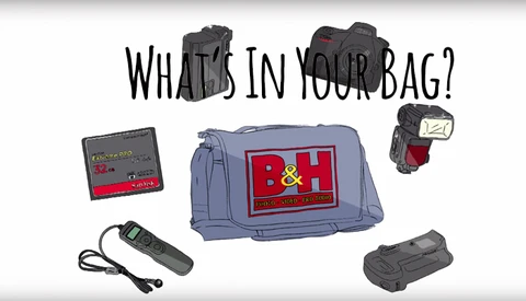 B&H: "What's in Your Bag?" with Headshot Photographer Peter Hurley