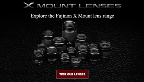 Fuji X Mount Lenses App Lets You Test and Compare Lenses Without Leaving Your Couch