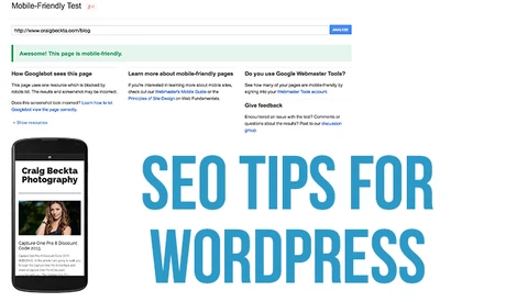 SEO Tips for Photographers Using WordPress