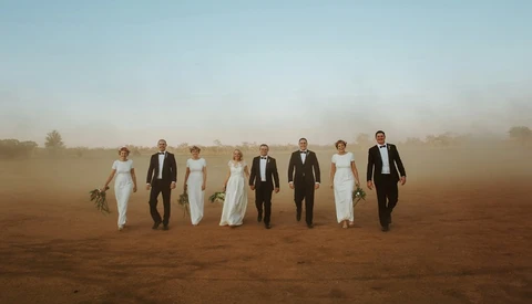 Viral Wedding Photo Raises Nearly $15,000 for Charity in 24 Hours