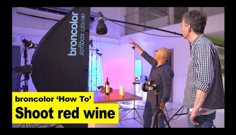 A Step by Step Guide on How to Light a Wine Bottle Product Shot