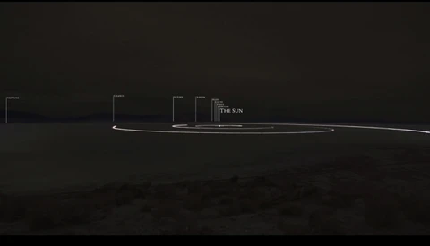 Using Marbles to Represent Planets, This Is the First Timelapse of the Solar System to Scale
