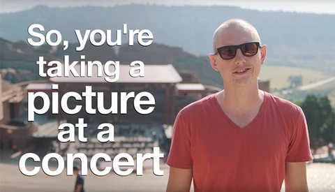 Hilarious but Accurate Video Offers Tips on How to Take Better Concert Photos, Selfies, and Snapchats
