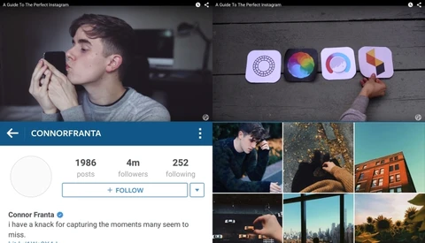 Instagram Sensation Connor Franta, With 4 Million Followers, Shows His Mobile Editing Workflow