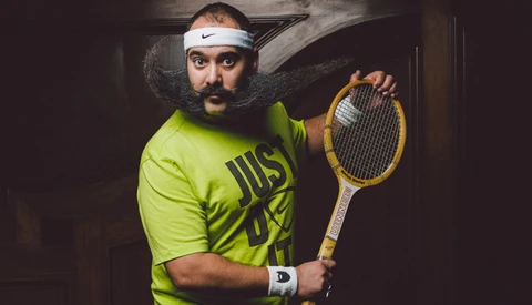 Photographer Finds Himself in a Hairy Situation at the US National Beard and Moustache Competition