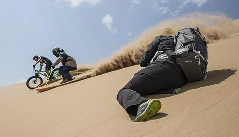 Behind the Scenes with Photographer Craig Kolesky Shooting Skiing and Biking in the African Desert