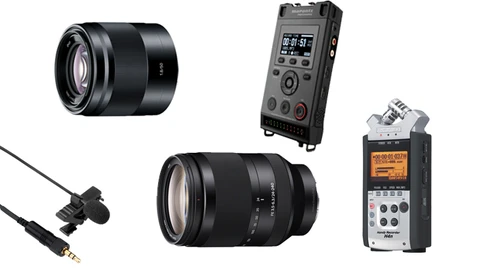 Special Holiday Deals on Sony Lenses, Audio Recorders, and Mics 
