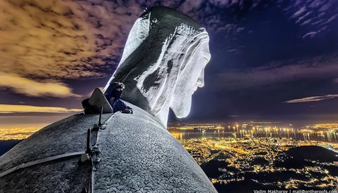 Urbex Photography Taken to the Next Level: On Top of Christ the Redeemer