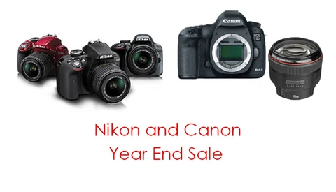 Canon and Nikon's Year End Deals 