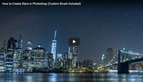 How to Create a Custom Brush and Add Stars in Photoshop