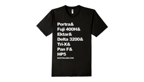 Best T-shirt Ever for Film Fanatic Photographers