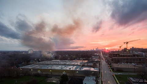 Drones Helping Firefighters Find Source of Canada's 'Costliest Natural Disaster'