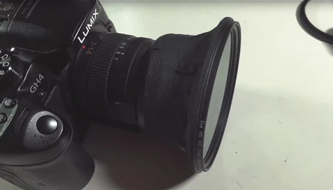 Simple Trick to use Filters on Fisheye and Wide-Angle Lenses that Don't Have Threads