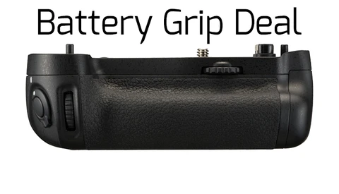 Deal Alert: Free Battery Grips With Nikon FX Bodies