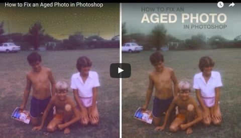 How to Fix an Aged Photo in Photoshop