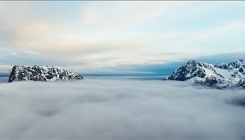 A Drone Put to Great Use: Norway Into The Arctic 4K