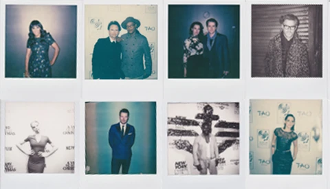 Shooting A-List Celebrities with Polaroid Cameras 