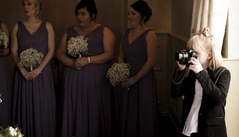 Meet Regina Wyllie, the Nine Year-Old Wedding Photographer