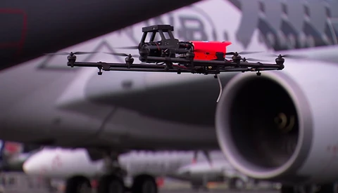 Airbus Turns to Drones to Inspect Its Planes