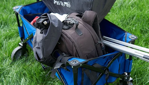 My New Best Friend for On-Location Photoshoots: The Collapsible Wagon
